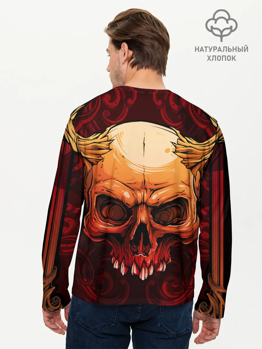 Мужской лонгслив базовый / SABATON