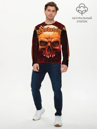 Мужской лонгслив базовый / SABATON