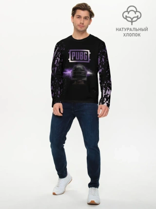 Мужской лонгслив базовый / PUBG