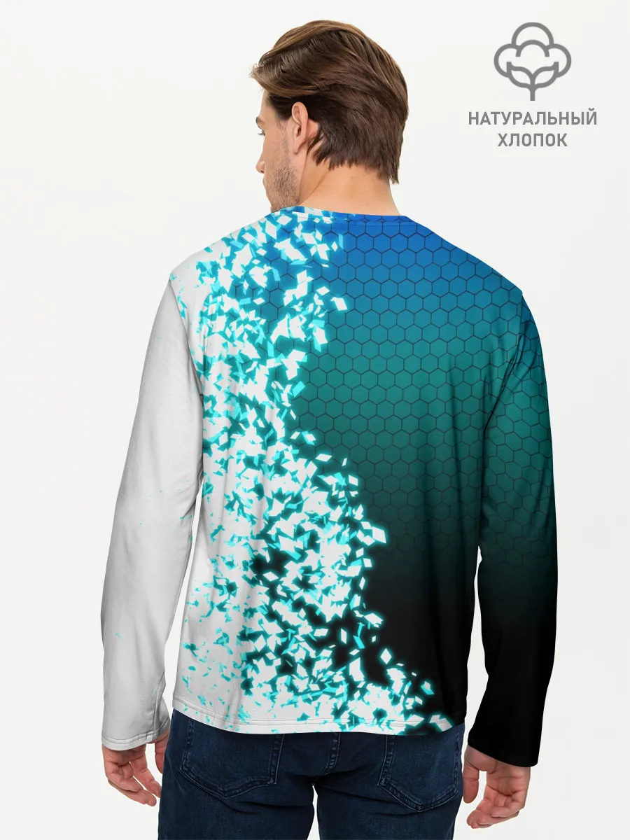 Мужской лонгслив базовый / PUBG