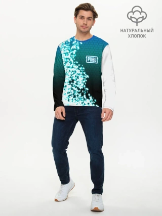 Мужской лонгслив базовый / PUBG