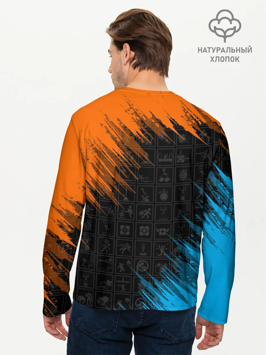 Мужской лонгслив базовый / PORTAL 2