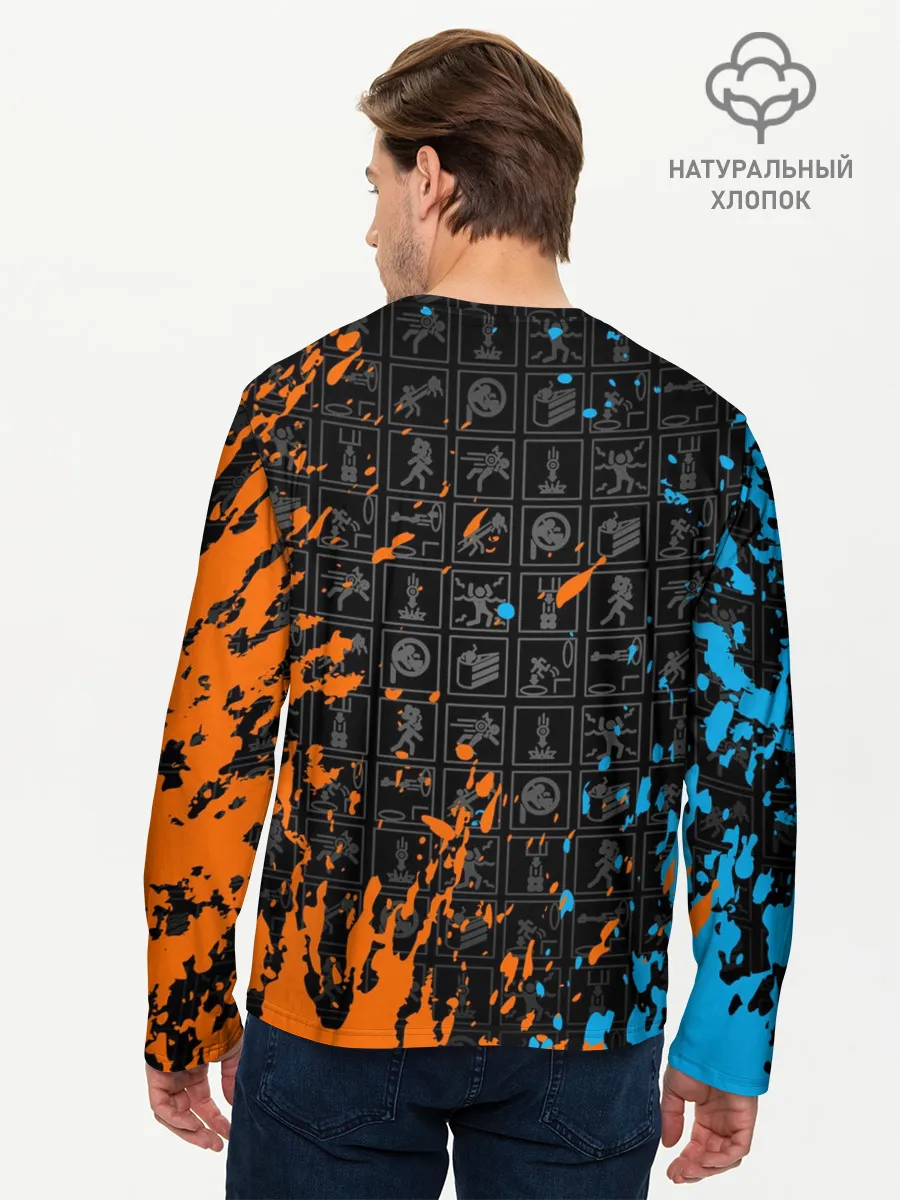 Мужской лонгслив базовый / PORTAL 2