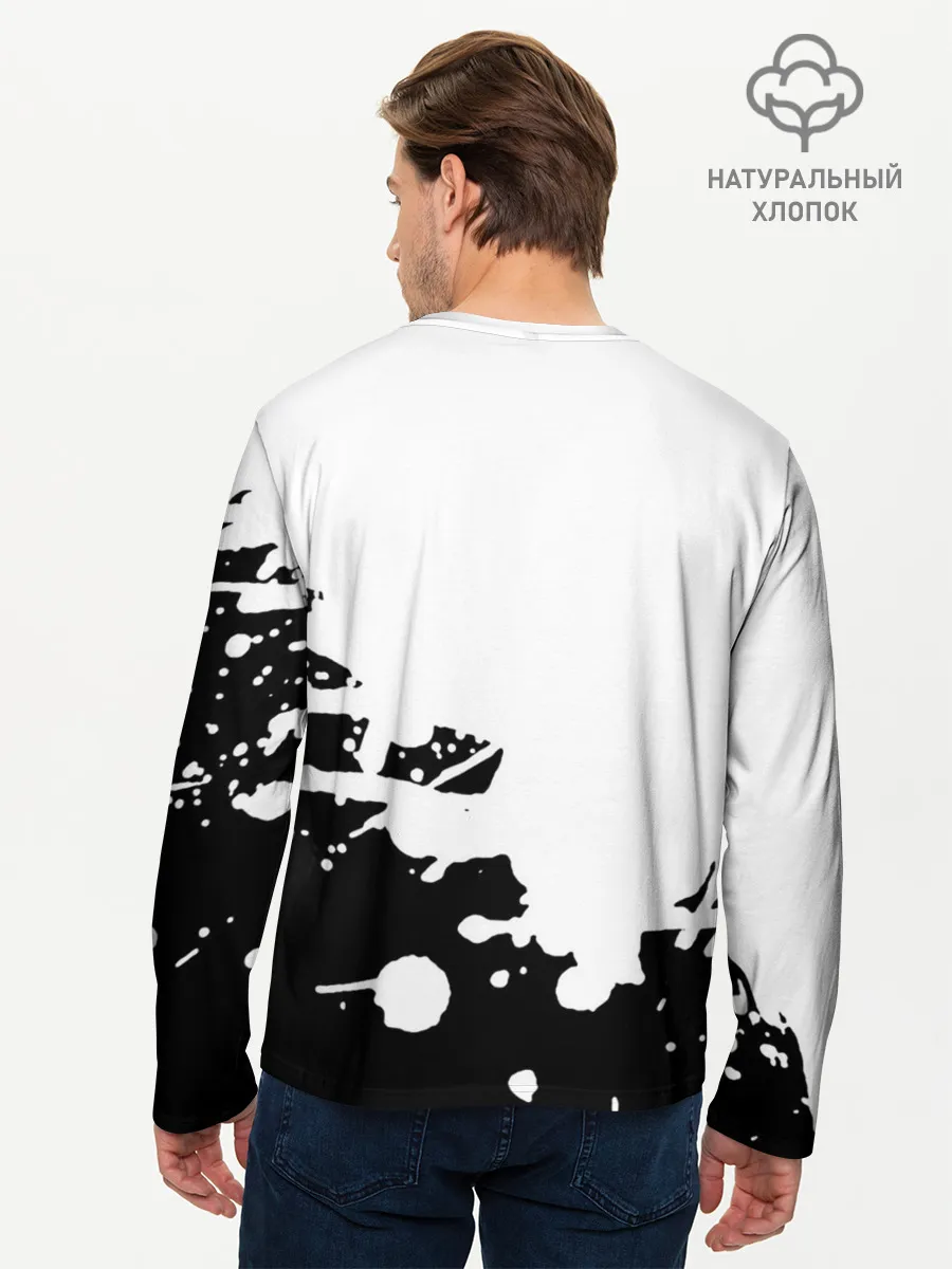 Мужской лонгслив базовый / Coronavirus 2019 - nCoV