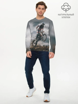 Мужской лонгслив базовый / МОТОКРОСС КТМ | MOTOCROSS KTM
