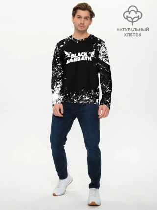 Мужской лонгслив базовый / Black Sabbath