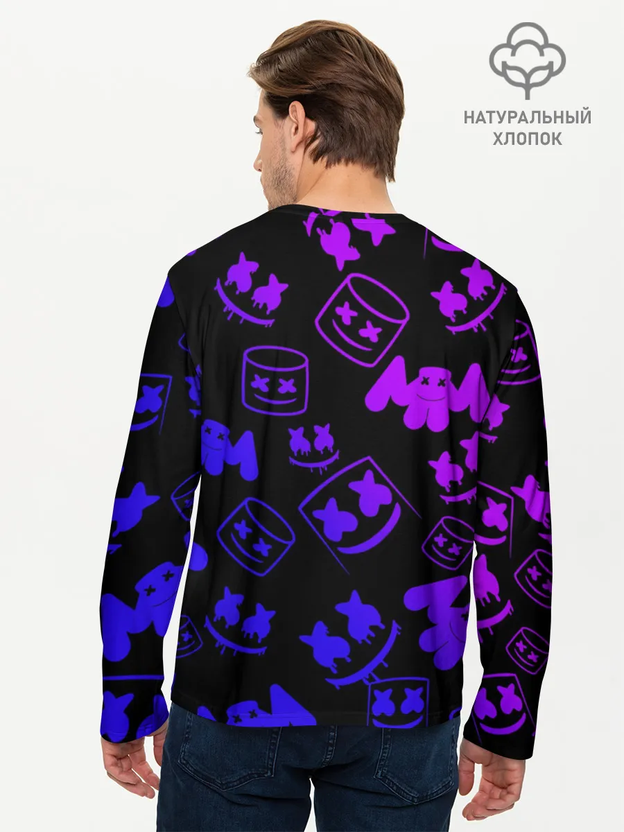 Мужской лонгслив базовый / FORTNITE MARSHMELLO