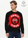 Мужской лонгслив базовый / Panic Virus