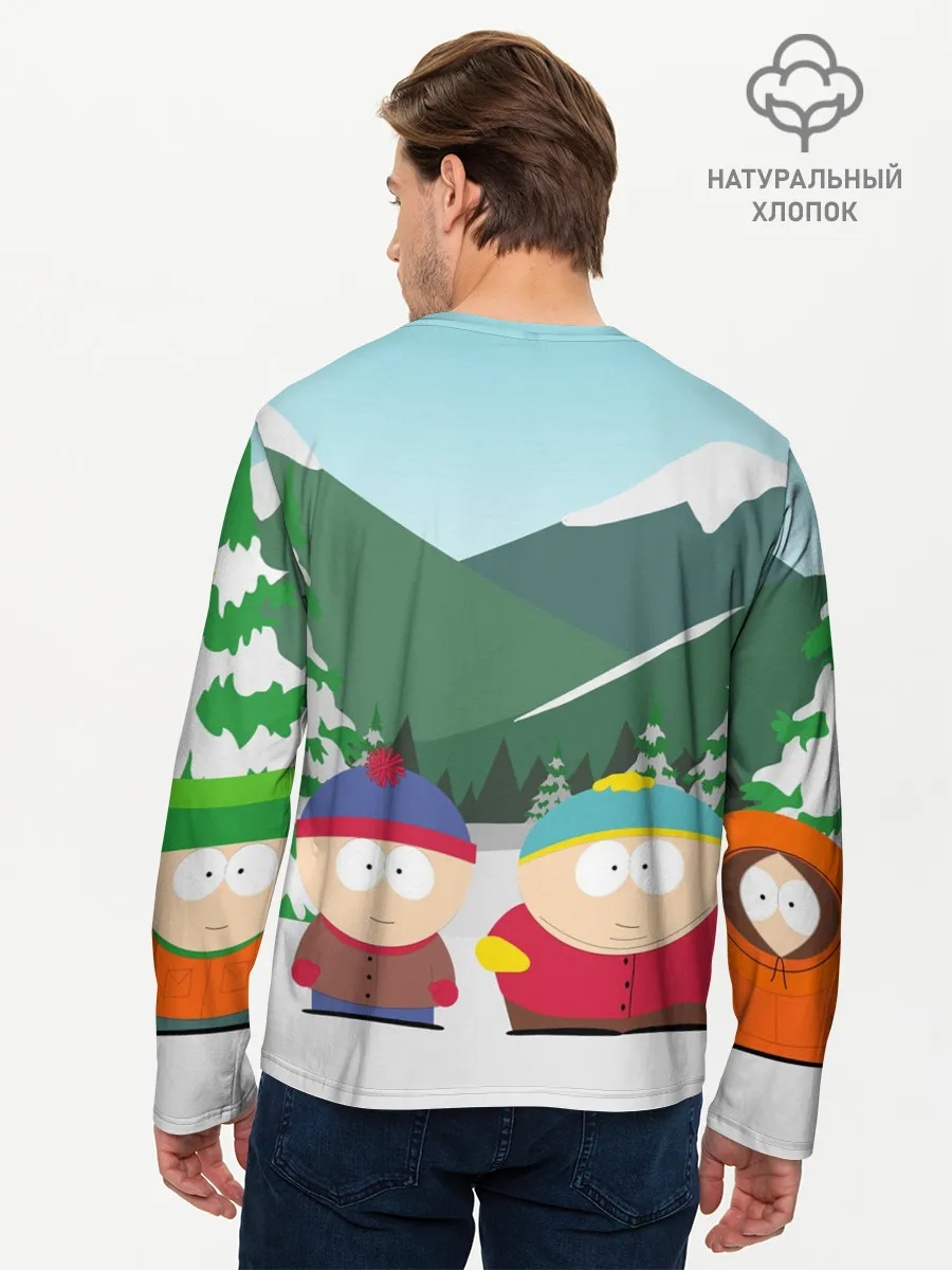 Мужской лонгслив базовый / ЮЖНЫЙ ПАРК | SOUTH PARK