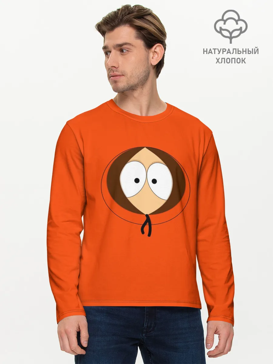 Мужской лонгслив базовый / Кенни