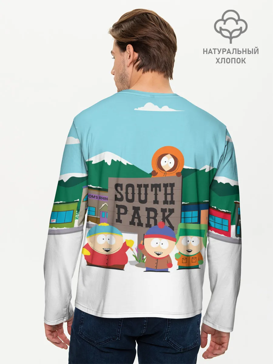 Мужской лонгслив базовый / ЮЖНЫЙ ПАРК | SOUTH PARK