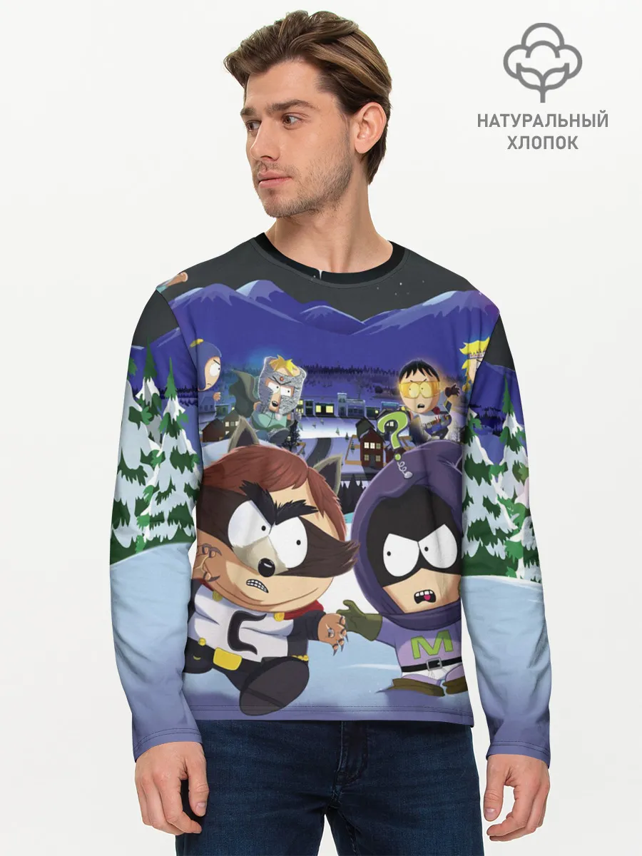 Мужской лонгслив базовый / ЮЖНЫЙ ПАРК | SOUTH PARK