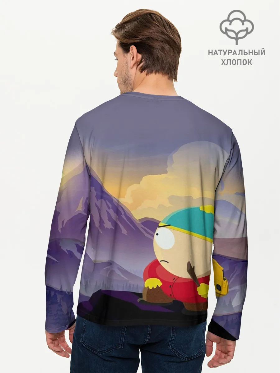 Мужской лонгслив базовый / South Park Cartman | Картмен