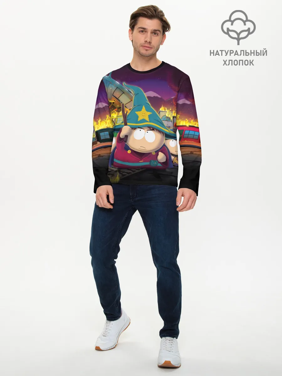 Мужской лонгслив базовый / ЮЖНЫЙ ПАРК