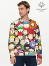 Мужской лонгслив базовый / South Park персонажи