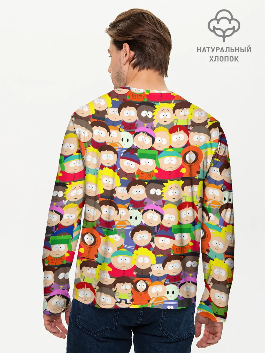 Мужской лонгслив базовый / ЮЖНЫЙ ПАРК | SOUTH PARK