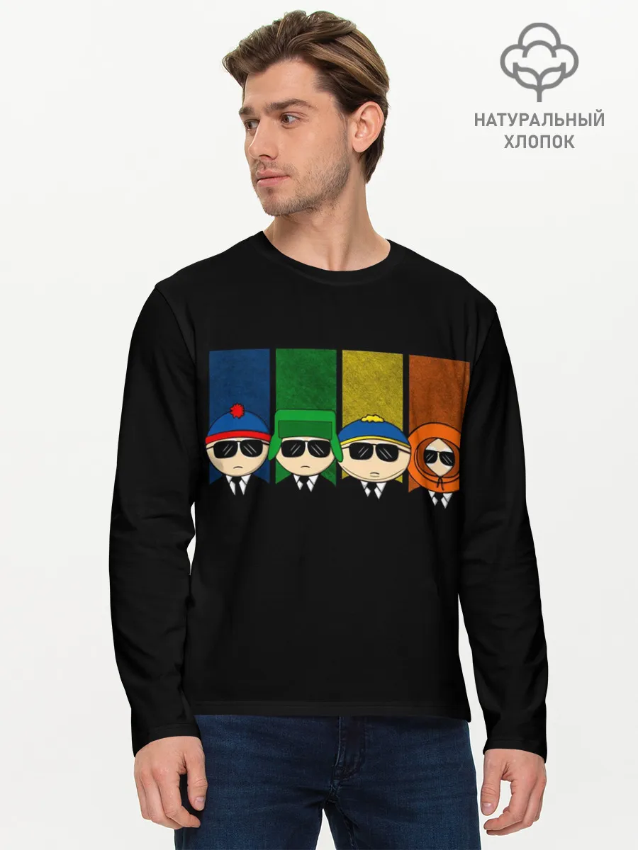 Мужской лонгслив базовый / South Park