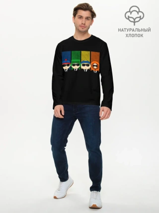 Мужской лонгслив базовый / South Park