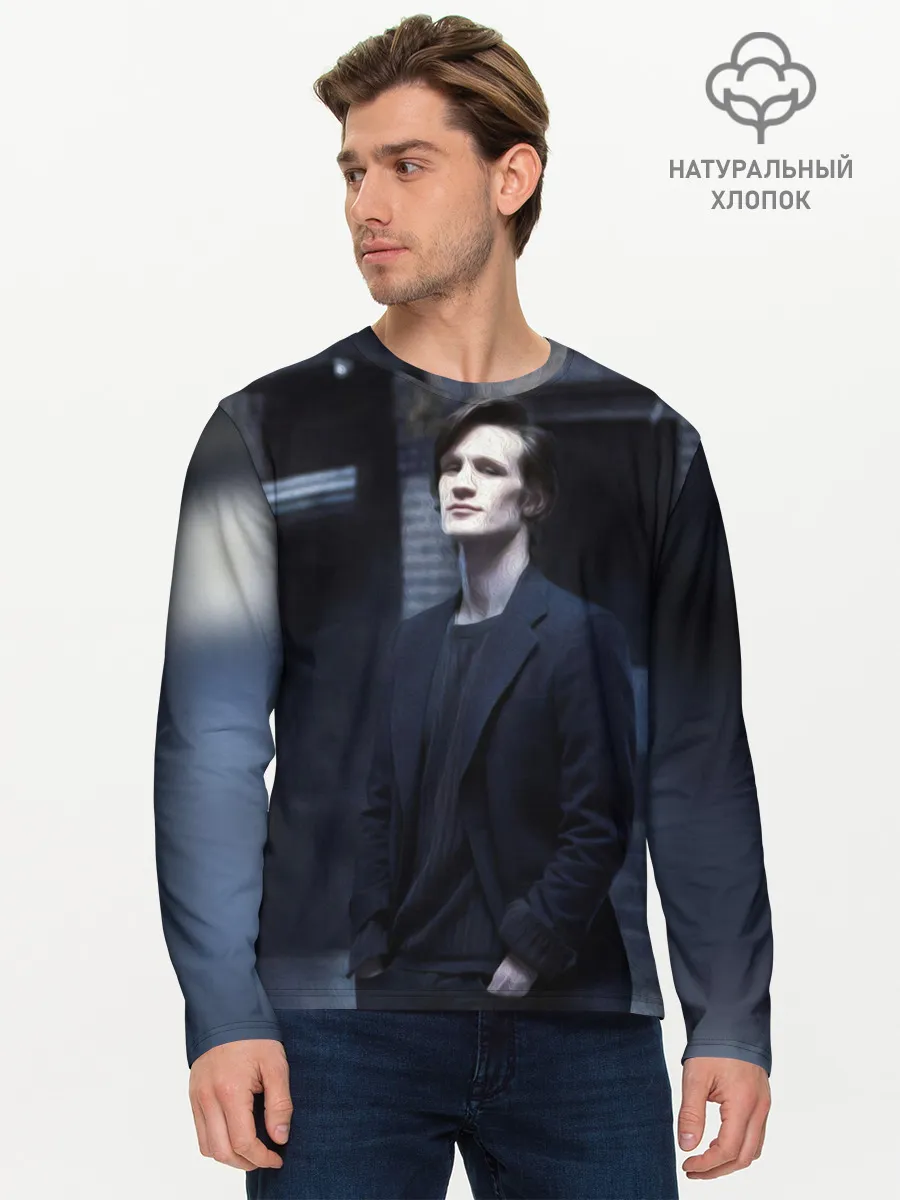 Мужской лонгслив базовый / DOCTOR WHO