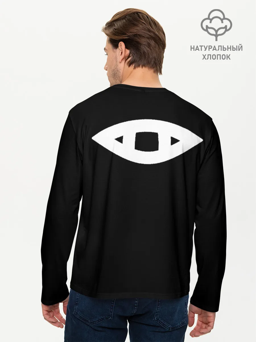 Мужской лонгслив базовый / Символы