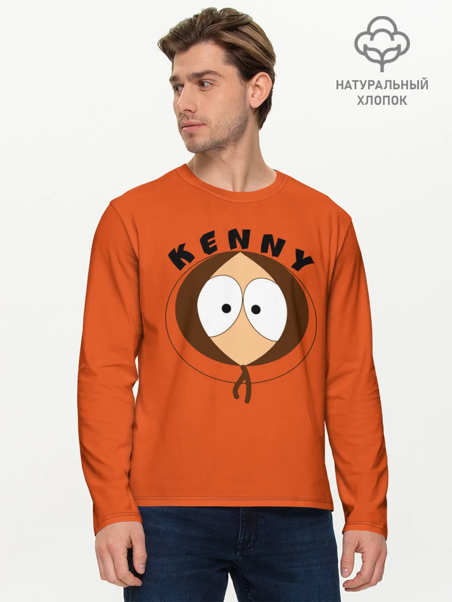 Мужской лонгслив базовый / KENNY