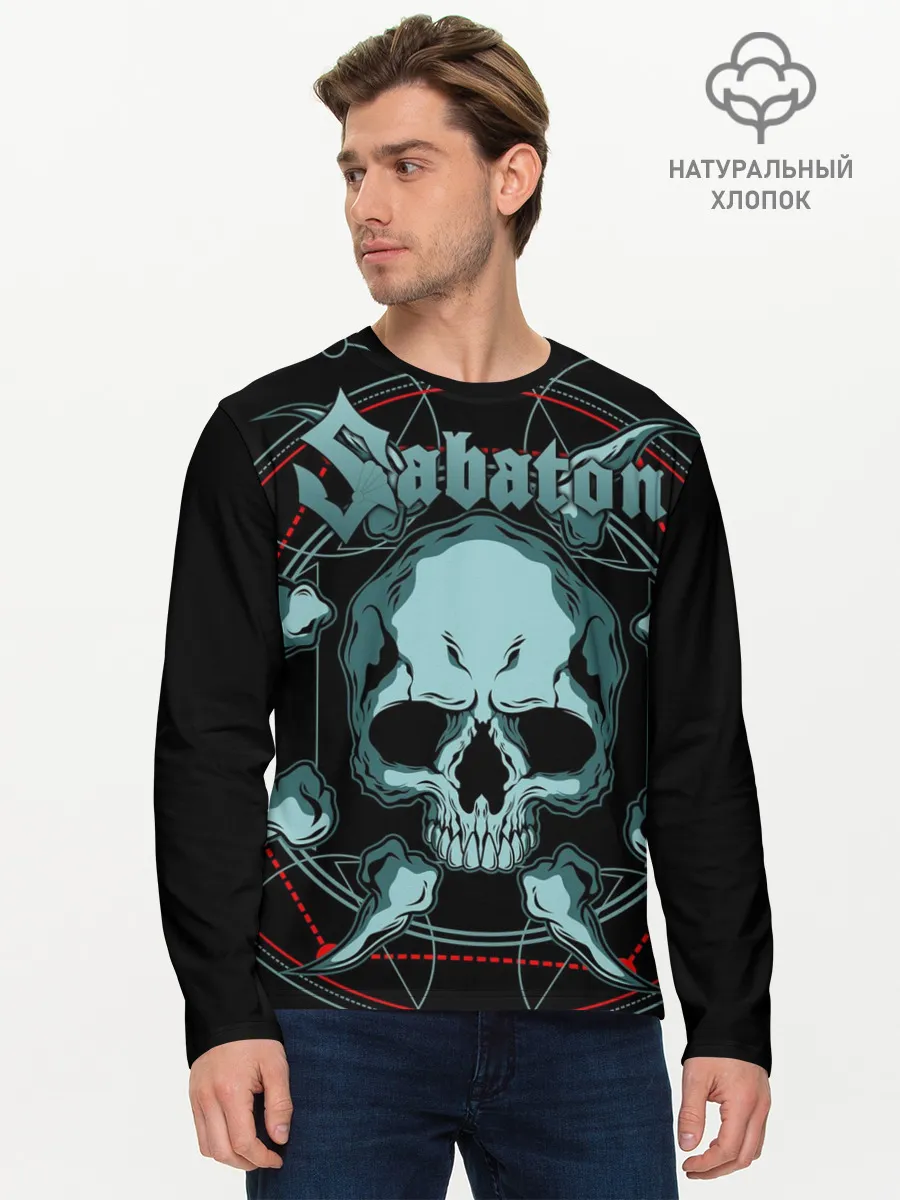 Мужской лонгслив базовый / SABATON