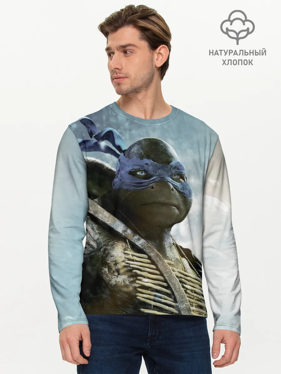 Мужской лонгслив базовый / Teenage Mutant Ninja Turtles