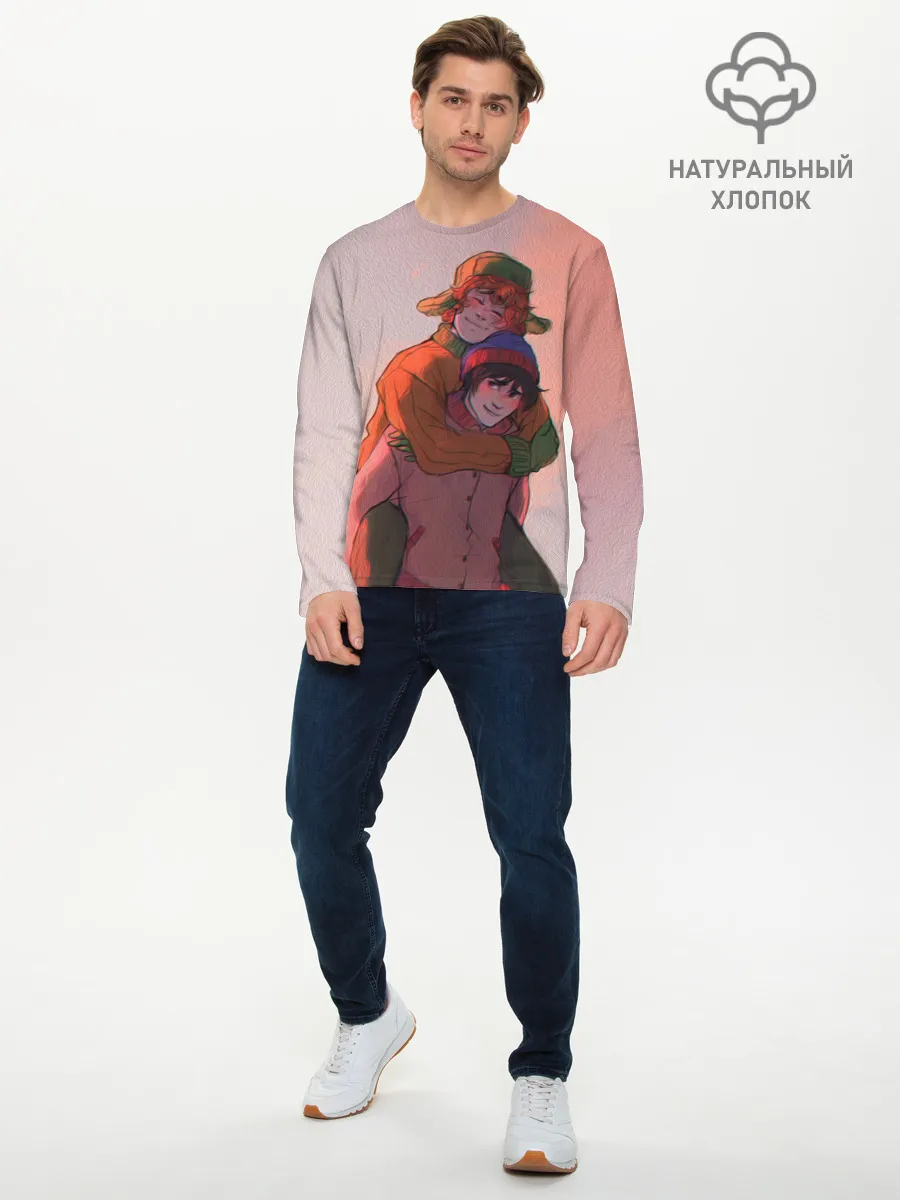 Мужской лонгслив базовый / SOUTH PARK