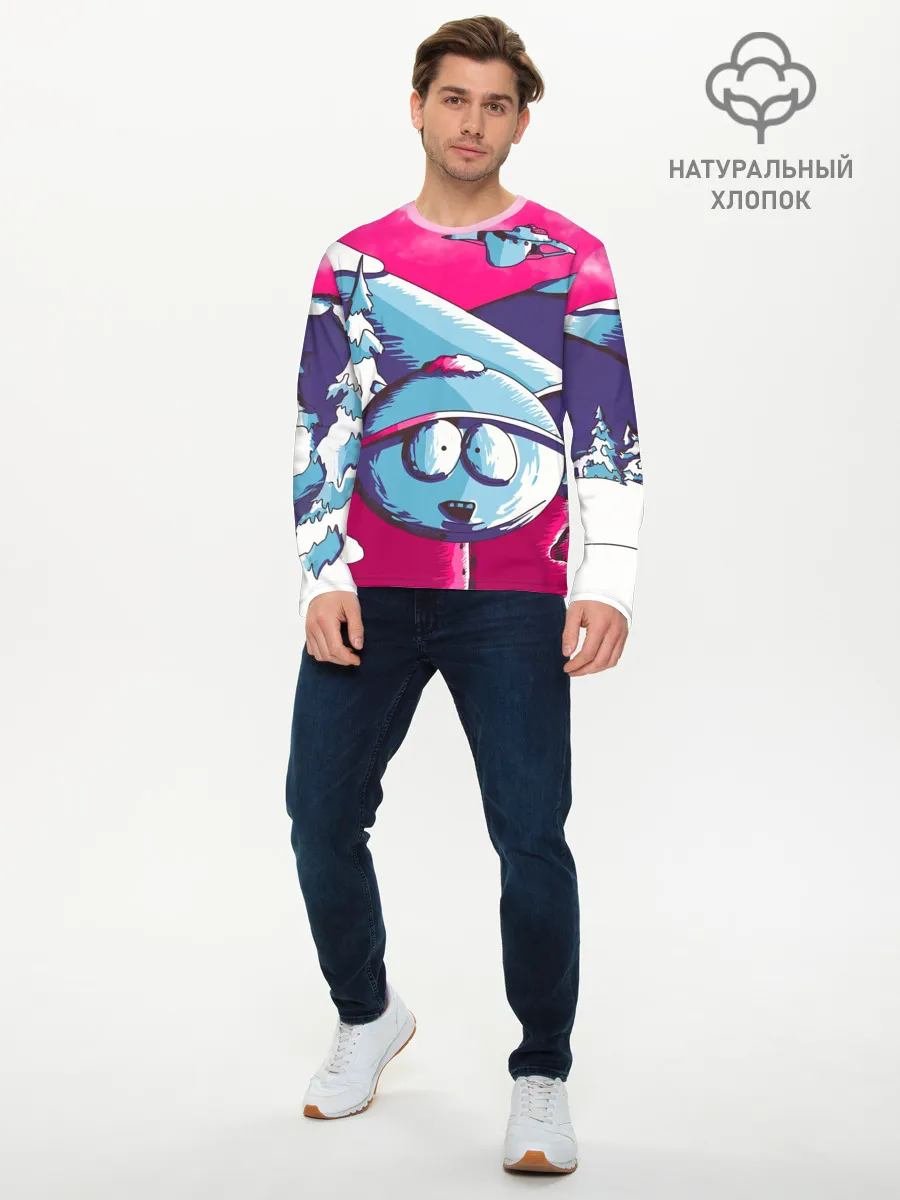 Мужской лонгслив базовый / CARTMAN