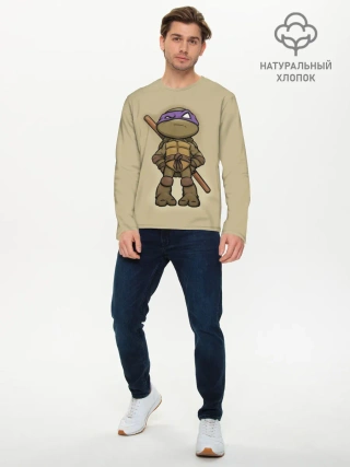 Мужской лонгслив базовый / ЧЕРЕПАШКИ - НИНДЗЯ