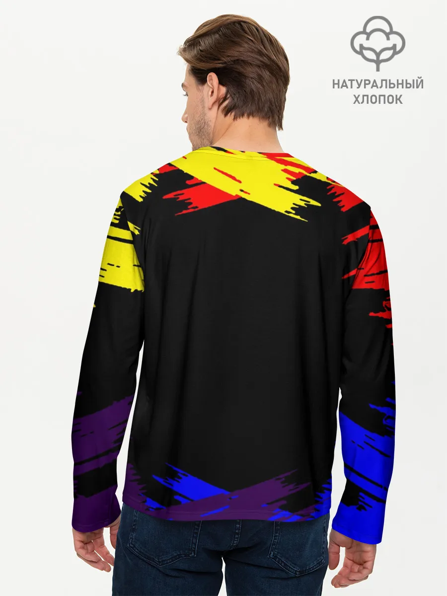 Мужской лонгслив базовый / Супер Ниндзя Черепашки