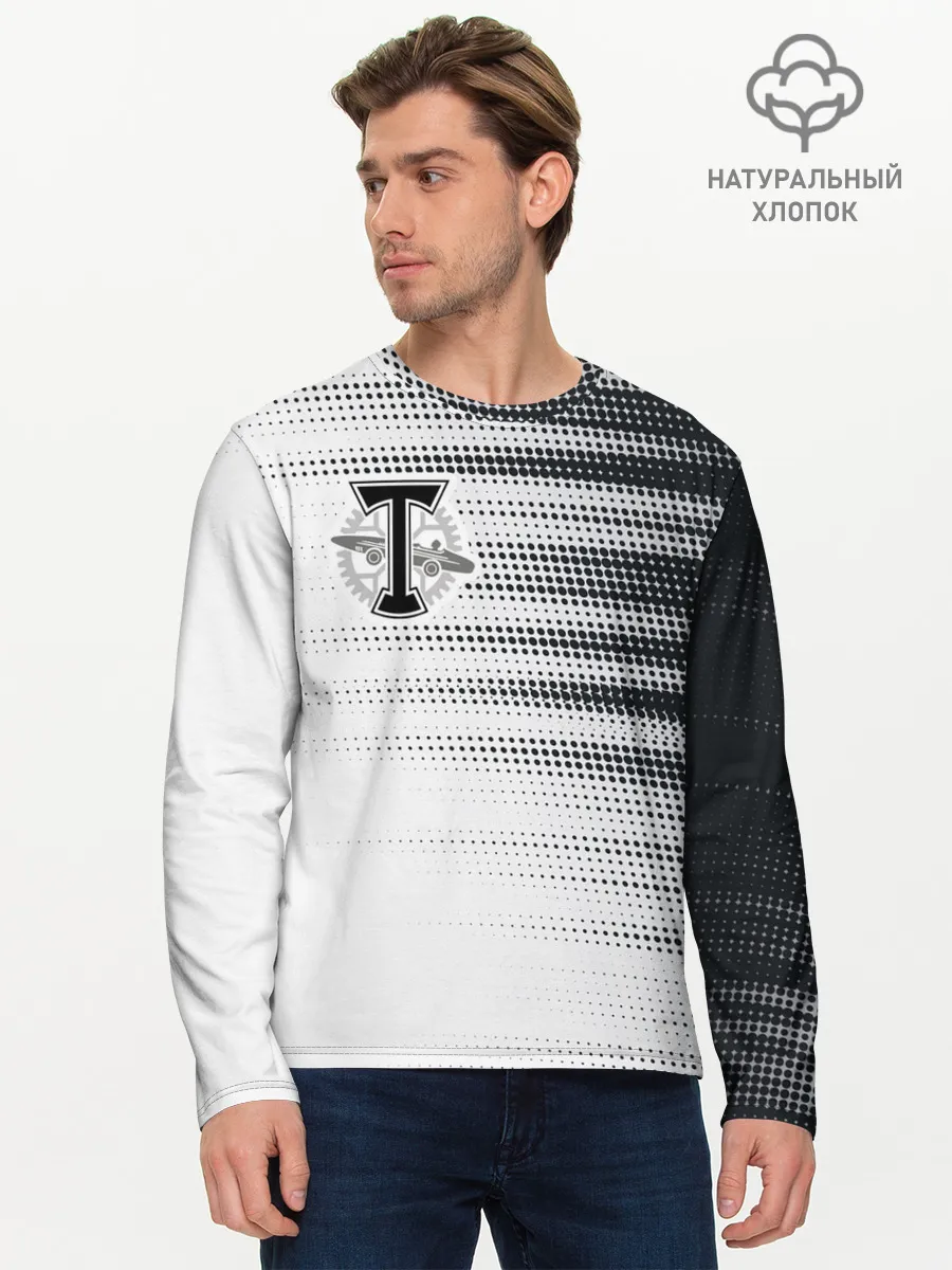 Мужской лонгслив базовый / Торпедо