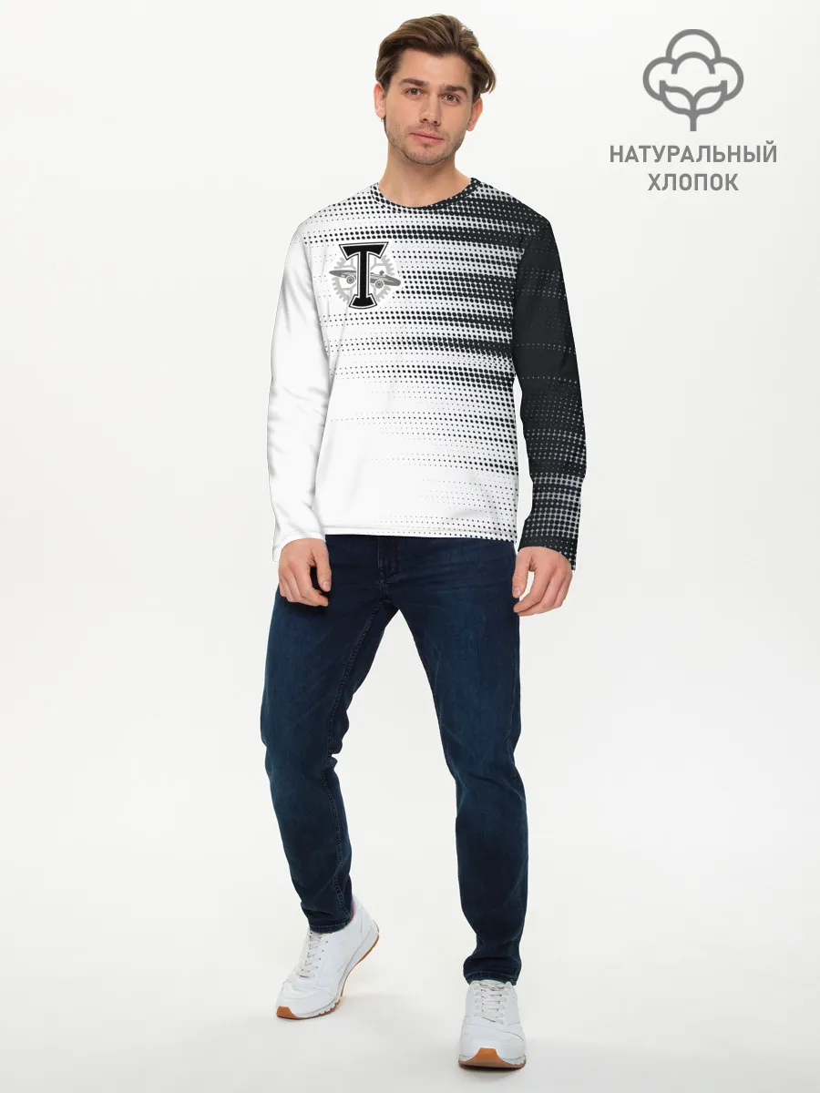 Мужской лонгслив базовый / Торпедо