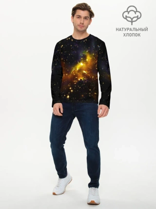 Мужской лонгслив базовый / STARS