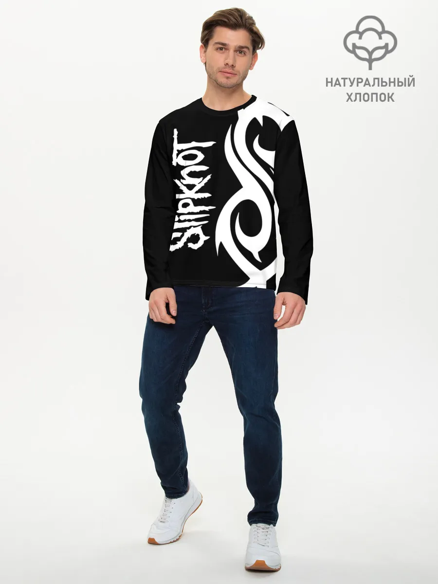 Мужской лонгслив базовый / Slipknot