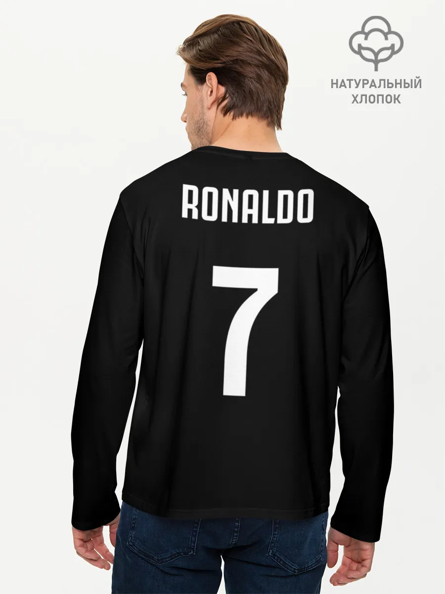 Мужской лонгслив базовый / Форма Ronaldo