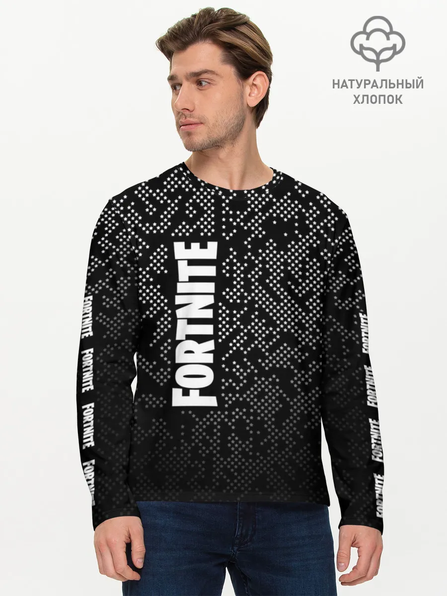Мужской лонгслив базовый / Fortnite