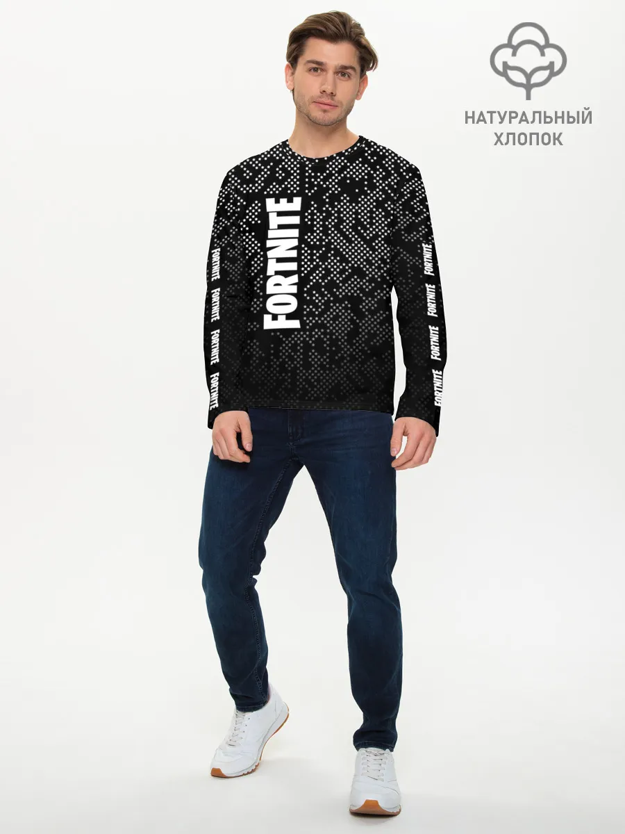 Мужской лонгслив базовый / Fortnite