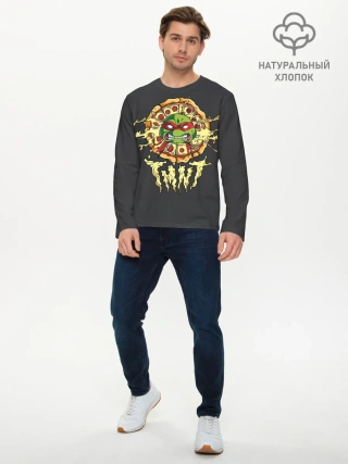 Мужской лонгслив базовый / TMNT
