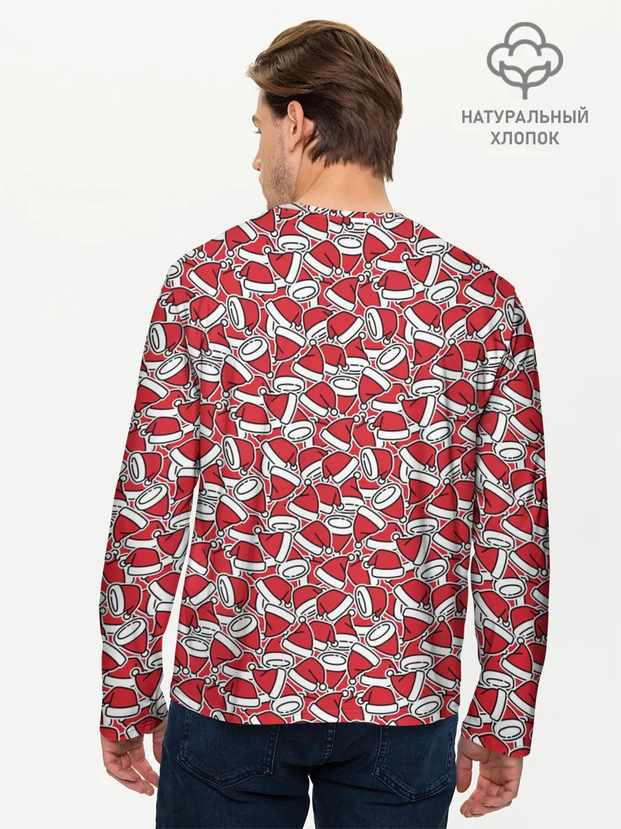 Мужской лонгслив базовый / Шапки