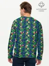 Мужской лонгслив базовый / Новогодние Игрушки на Ёлке