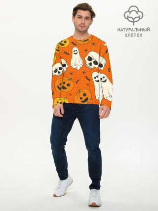 Мужской лонгслив базовый / УЖАСТИКИ НА ВЯЗАНКЕ