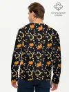 Мужской лонгслив базовый / Patern Halloween 5