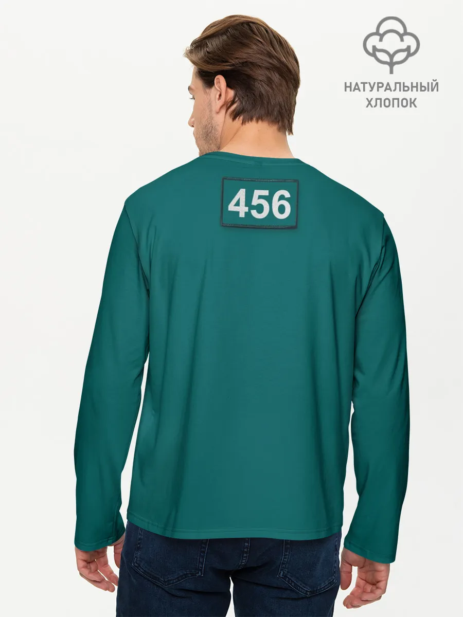 Мужской лонгслив базовый / Игрок 456.