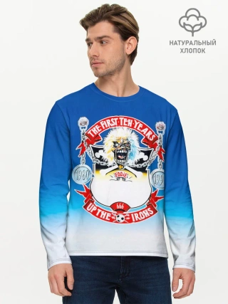 Мужской лонгслив базовый / The First Ten Years - Iron Maiden