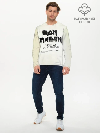 Мужской лонгслив базовый / Live at Donington - Iron Maiden