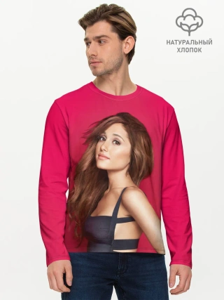 Мужской лонгслив базовый / Красавица Ариана