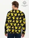 Мужской лонгслив базовый / ПИКАЧУ ПАТТЕРН / PIKA PIKACHU /