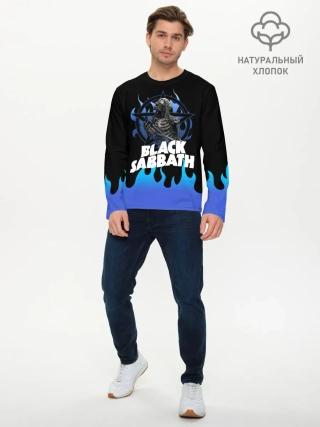 Мужской лонгслив базовый / Black Sabbath | Heavy Metal