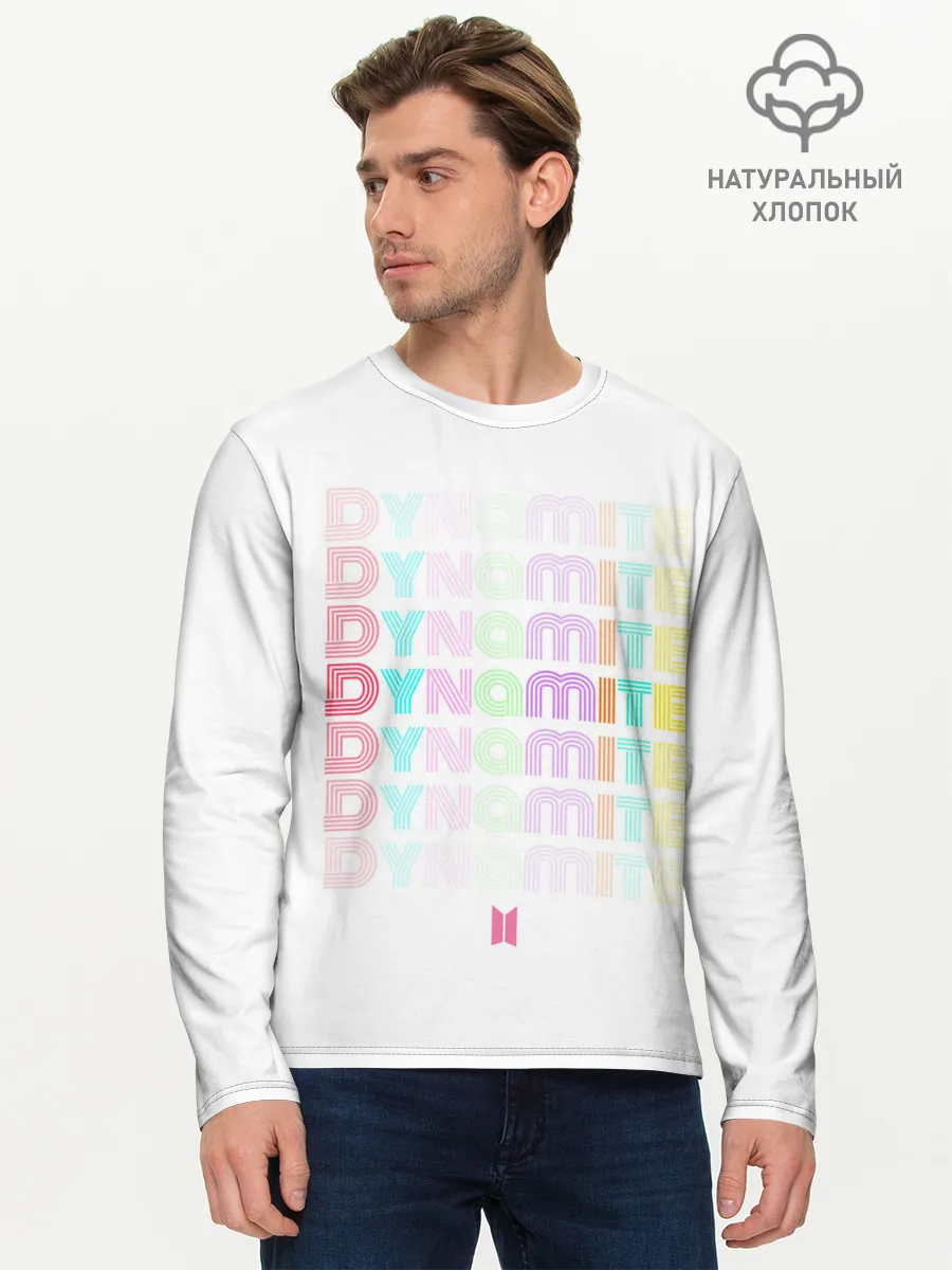 Мужской лонгслив базовый / DYNAMITE | BTS ver.2